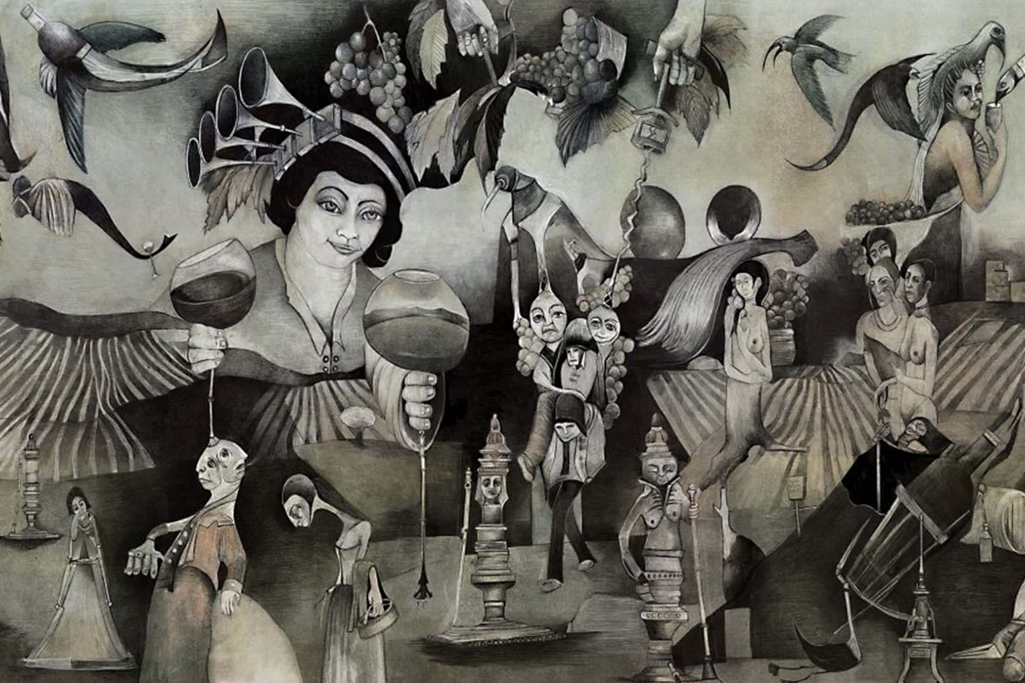 Illustration of characters